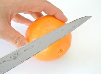 オレンジ切り方 1